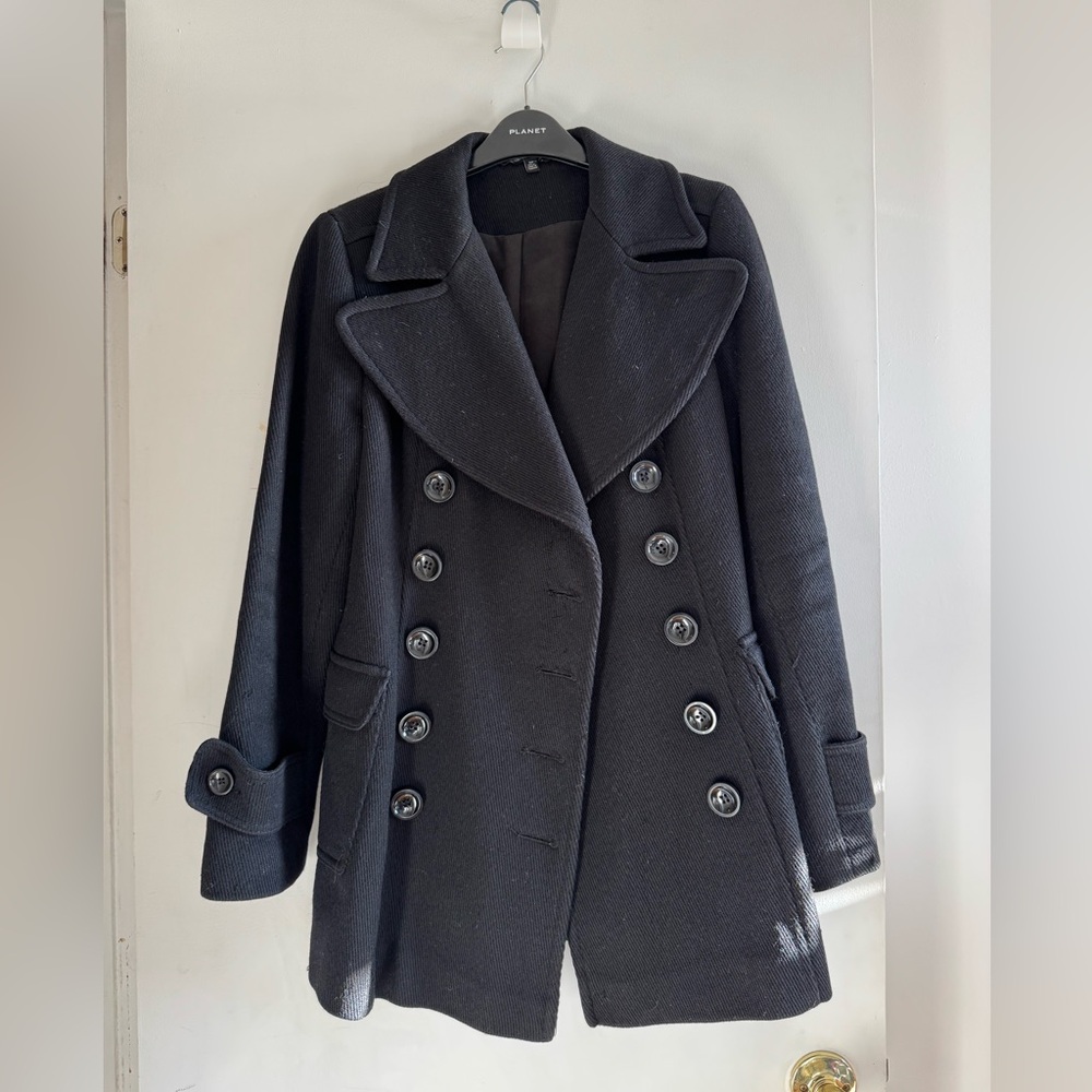 Black winter jacket